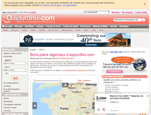 Tablet Screenshot of france.aujourdhui.com